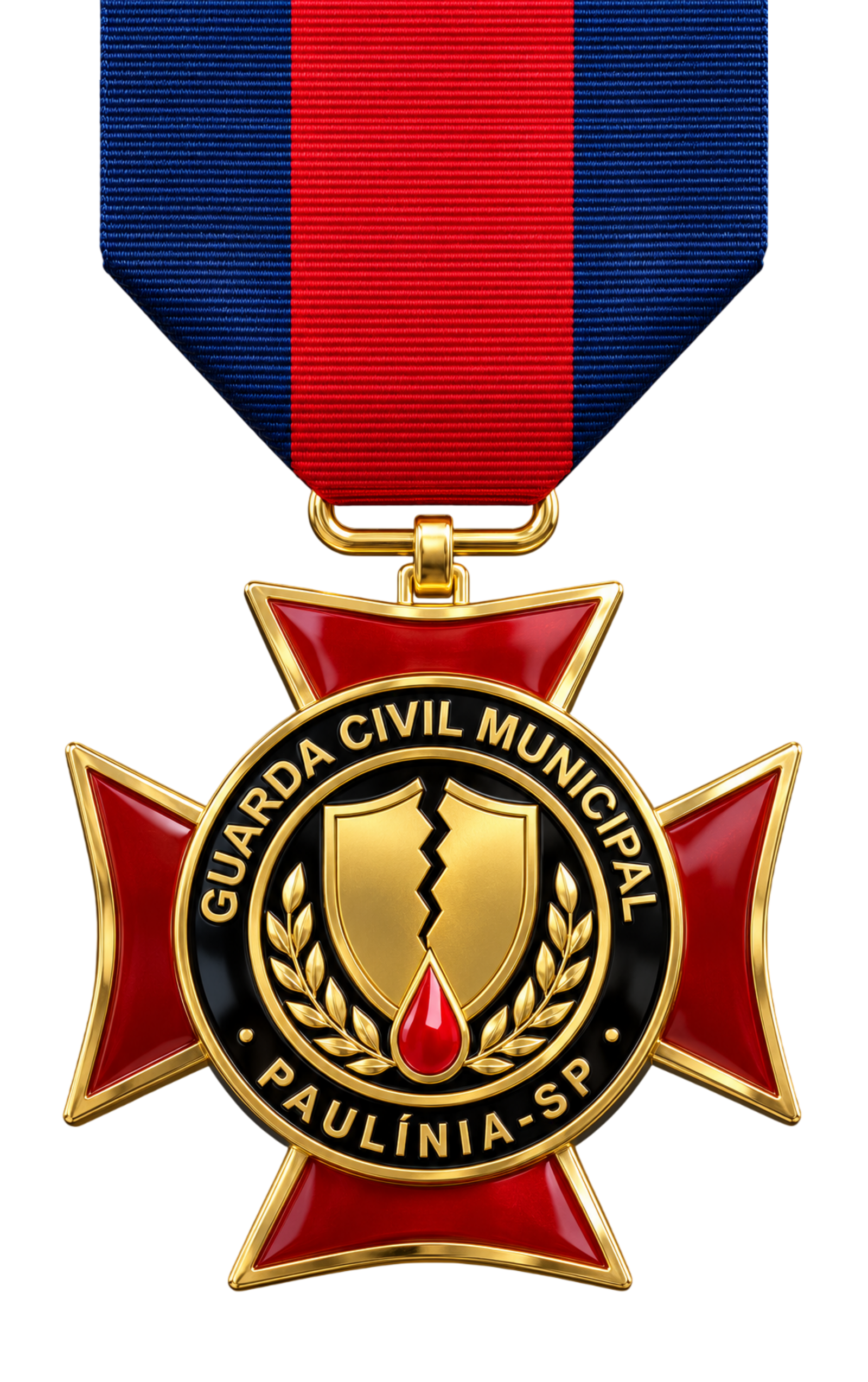 MEDALHA CRUZ DE SANGUE